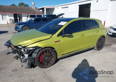 2023 Volkswagen Golf Gti 2.0T 40Th Anniversary Edition from USA, damaged, VIN WVW8A7CDXPW154701